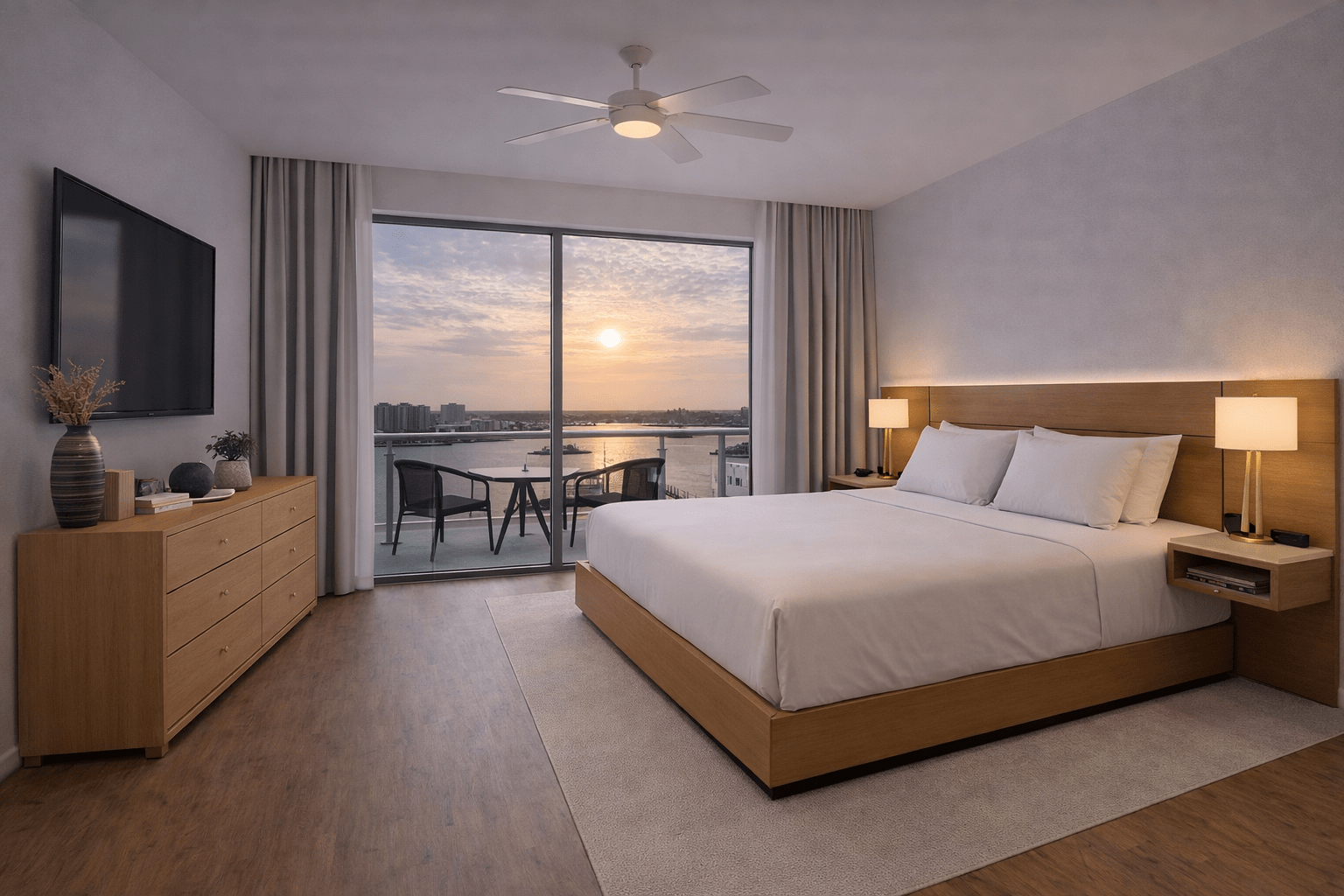 Two Bedroom Bay View Corner Suite Lower Floor